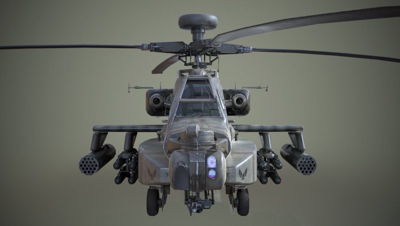 Вертолет Ah-64d Apache Longbow
