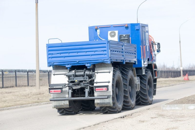 КАМАЗ Арктика по бездорожью