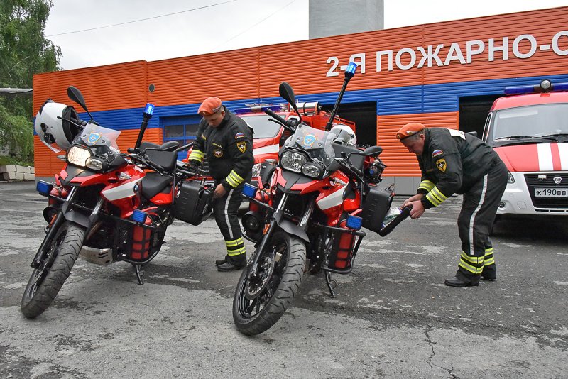 Мотоцикл пожарный