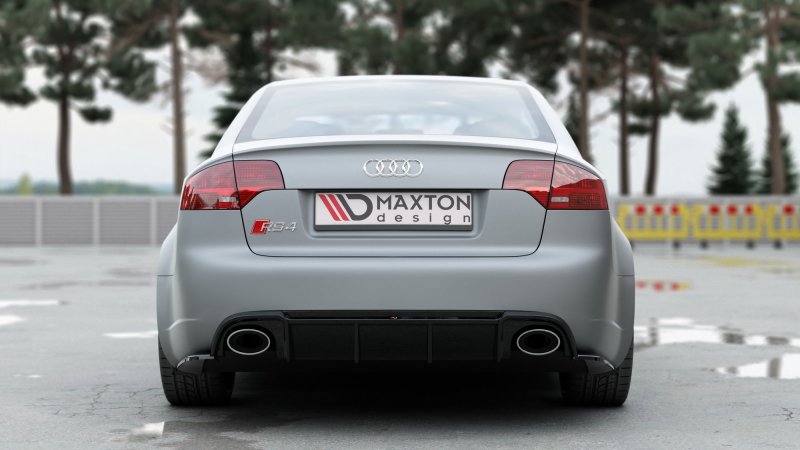 Audi rs4 b7 задний диффузор