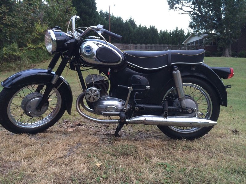 1965 Sears 175cc Motorcycle (made by Puch, in Austria)