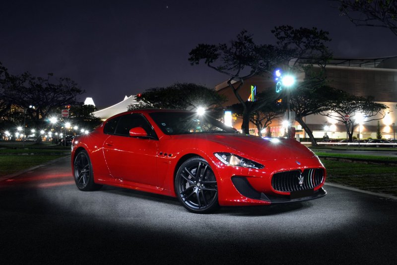 Maserati Gran Turismo Red