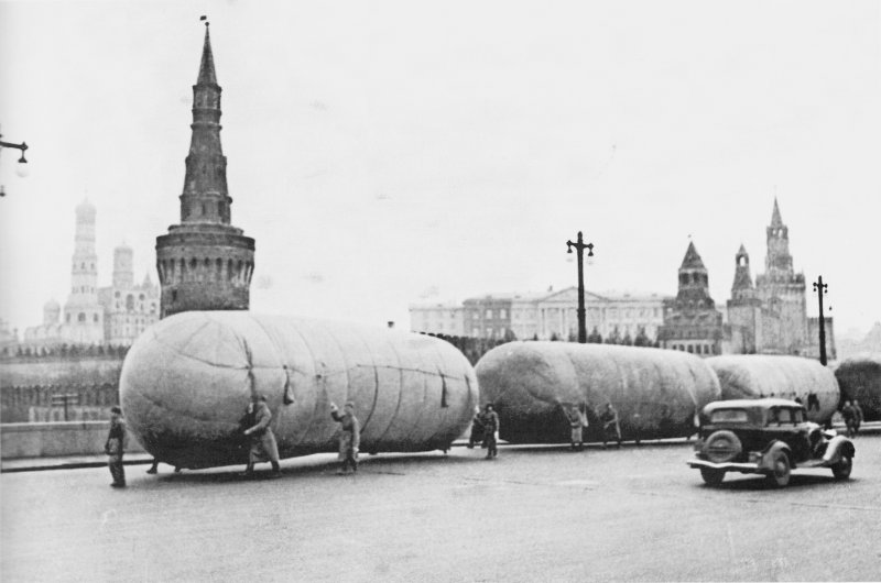 Битва за Москву аэростаты