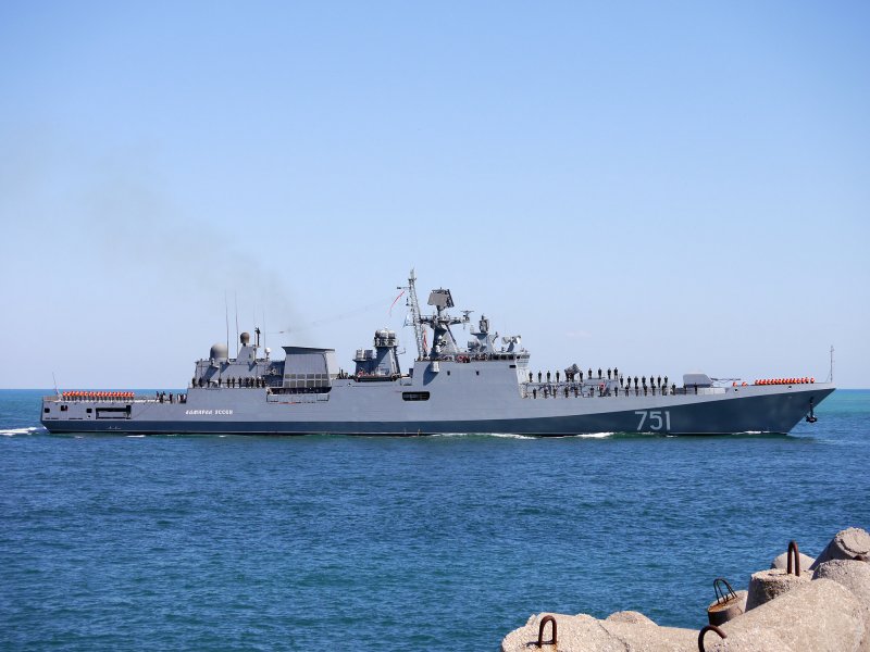 Фрегат Черноморского флота "Адмирал Эссен"