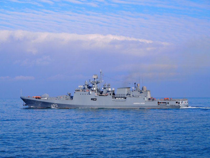 Фрегат Черноморского флота "Адмирал Эссен"
