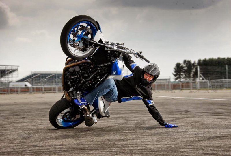 BMW f800r Джимхана