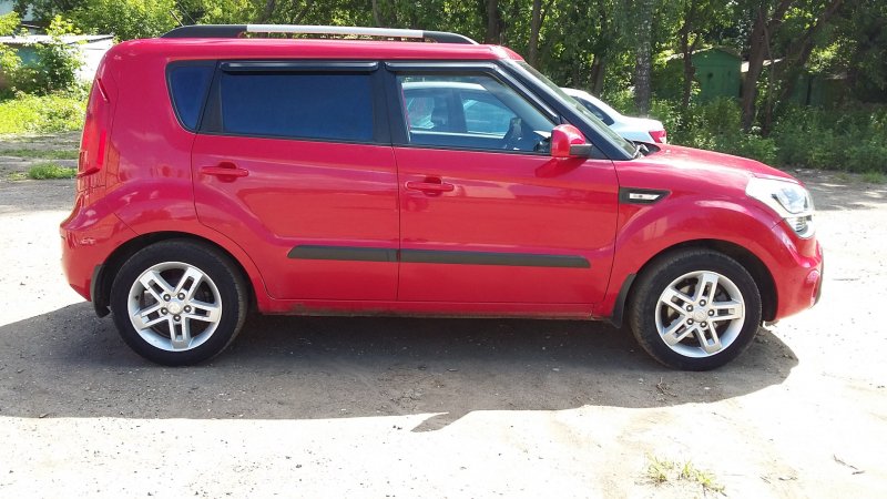 Kia Soul 2012 тонировка