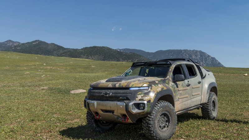 Chevrolet Colorado zh2 2017