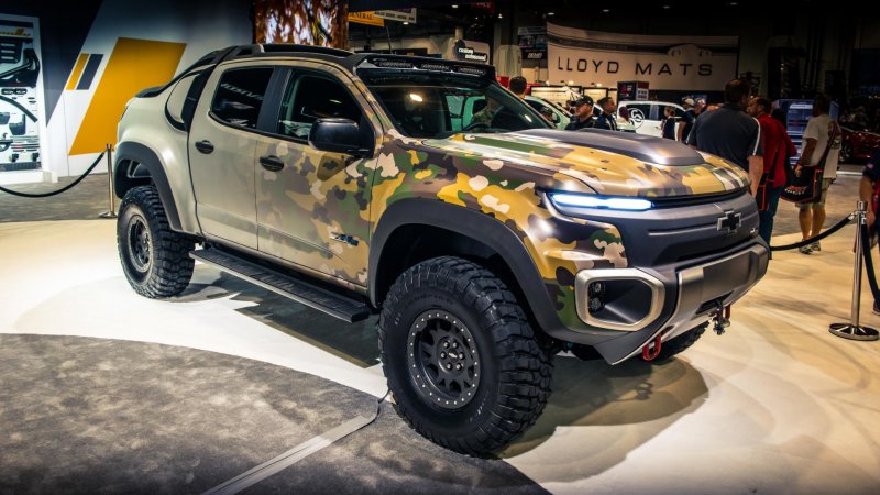 Chevrolet Colorado zh2 салон