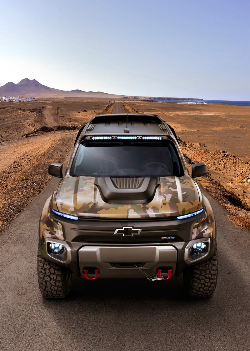 Chevrolet Colorado zh2 2017