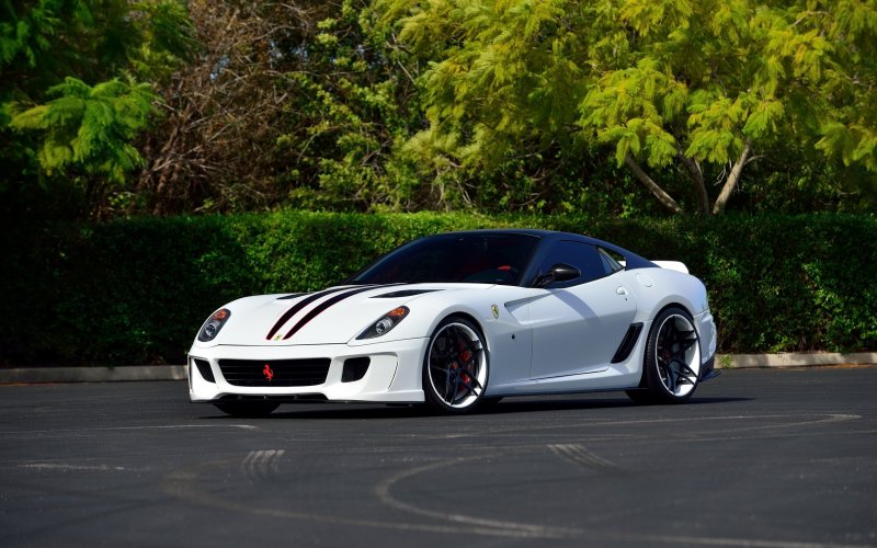 Ferrari 599 GTB White