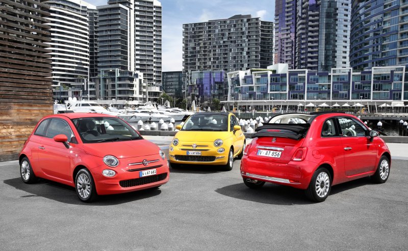 Fiat 500 Тачки