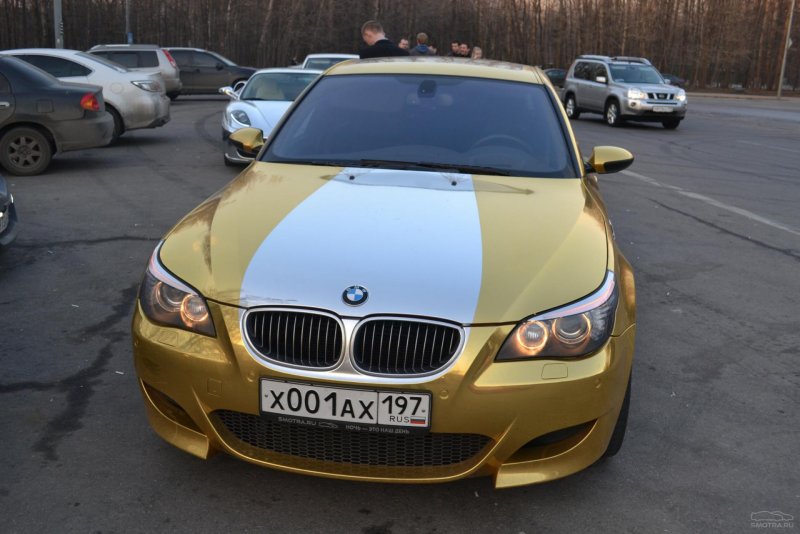 BMW x5m Gold Beneventi