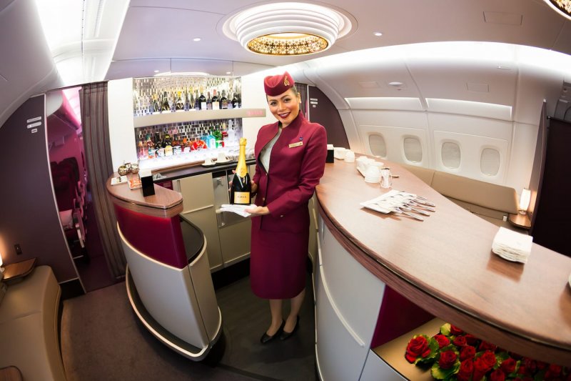 Катарские авиалинии 777- 300er