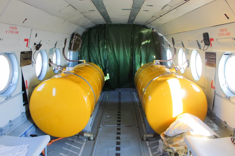 Кабина экипажа вертолет ми-8т
