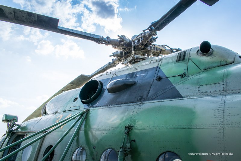 Ми-8 кабина