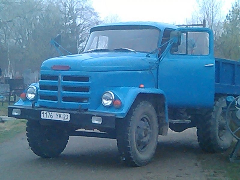 ГАЗ 53 на колесах ГАЗ 66