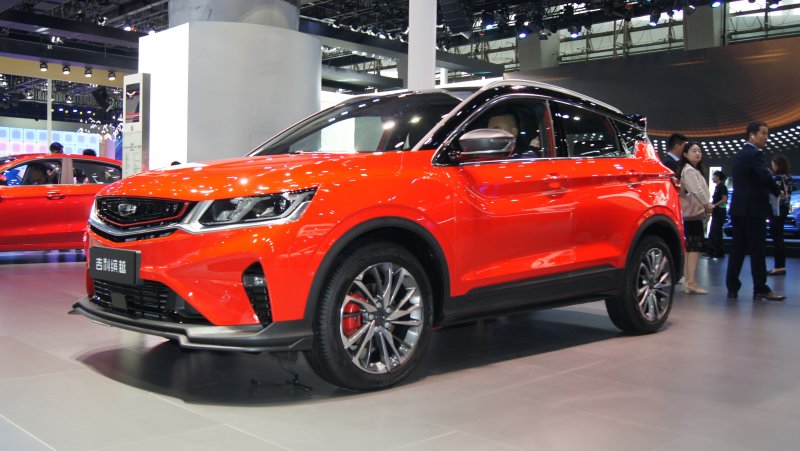 Китайский кроссовер Geely Coolray