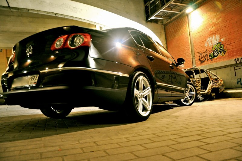 Passat b6 на Бентли дисках