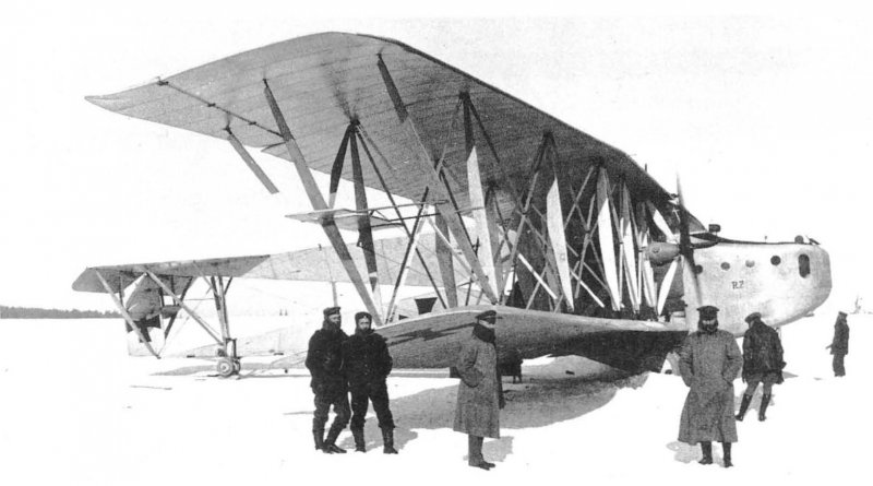 Самолет Сикорского 1913 Илья Муромец