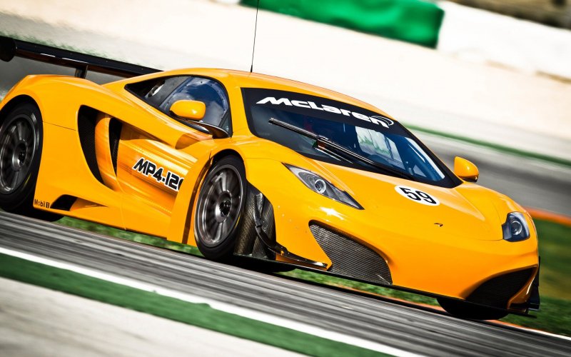 MCLAREN 12c Yellow