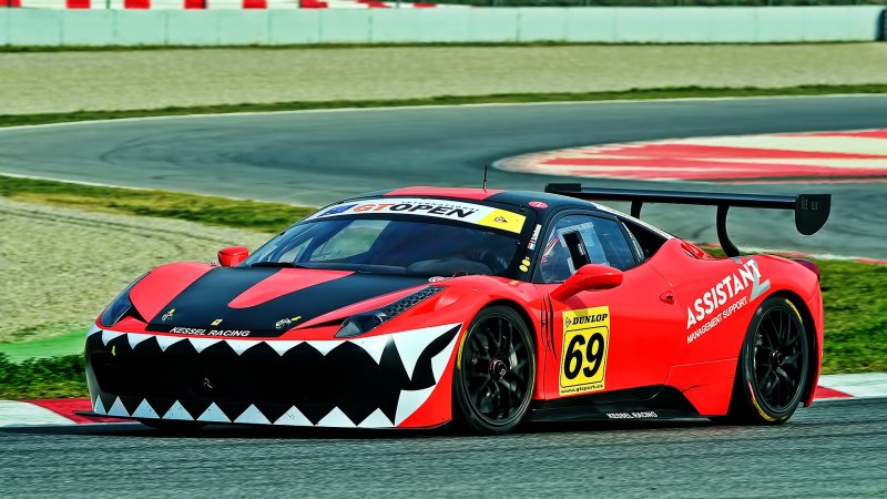 Ferrari 458 gt3 гоночный