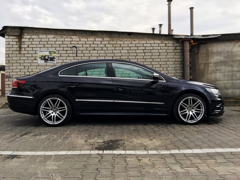 Passat cc черный r 19