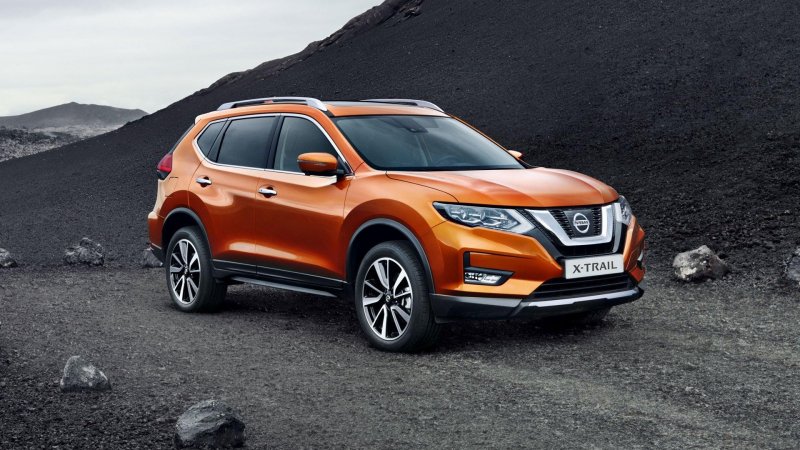 Nissan x-Trail t32 оранжевый