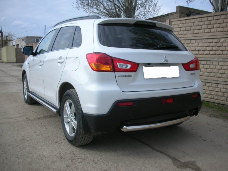 Mitsubishi ASX бампер труба