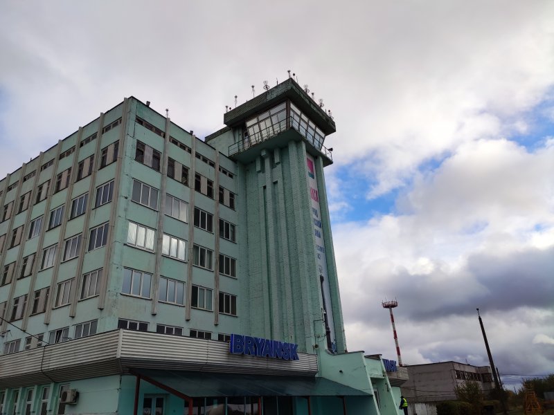 Полосы аэропорта Брянск