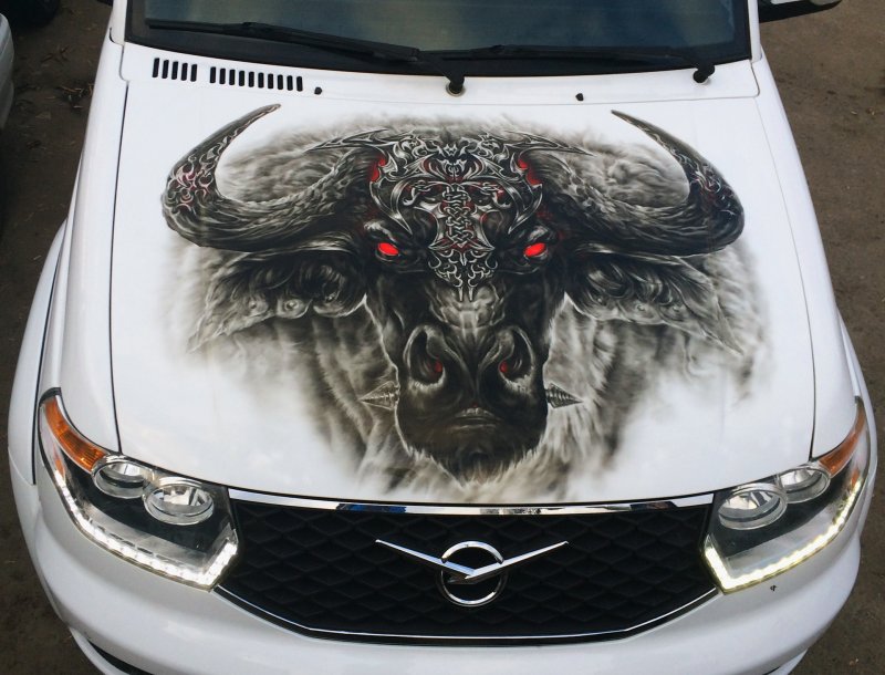 Аэрография. Авто