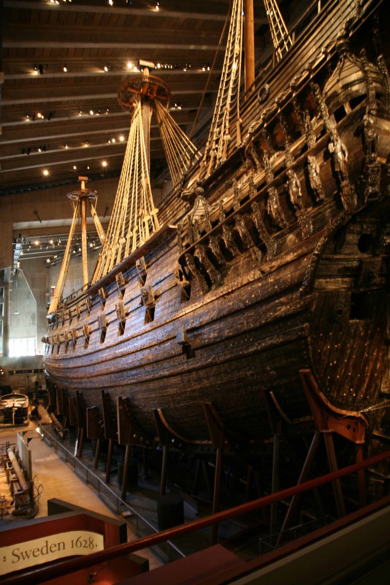Vasa шведский Галеон внутри