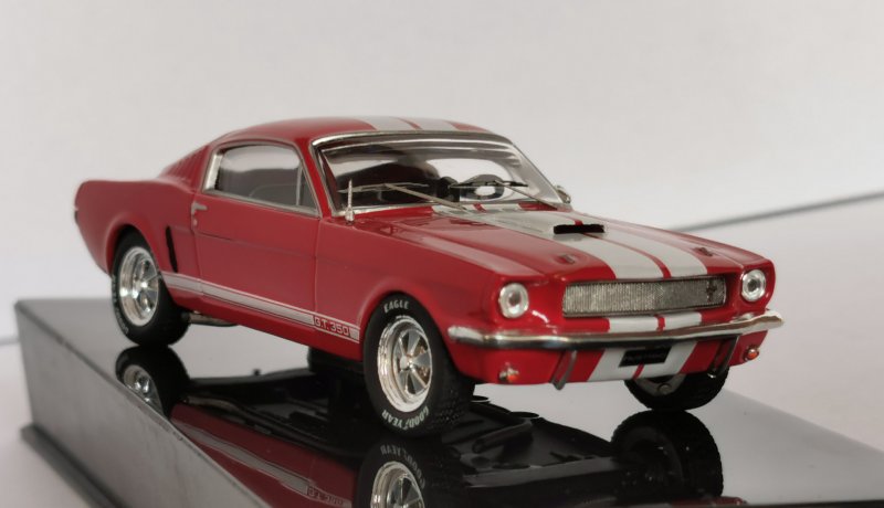 Ford Mustang Shelby gt350 1965 Red IXO