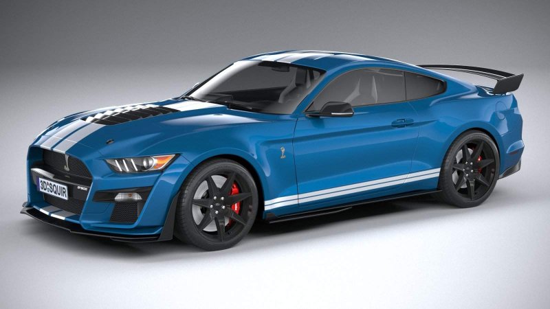 Ford Mustang Shelby gt500 2020