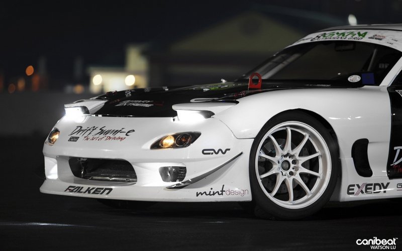 Mazda rx7 белая
