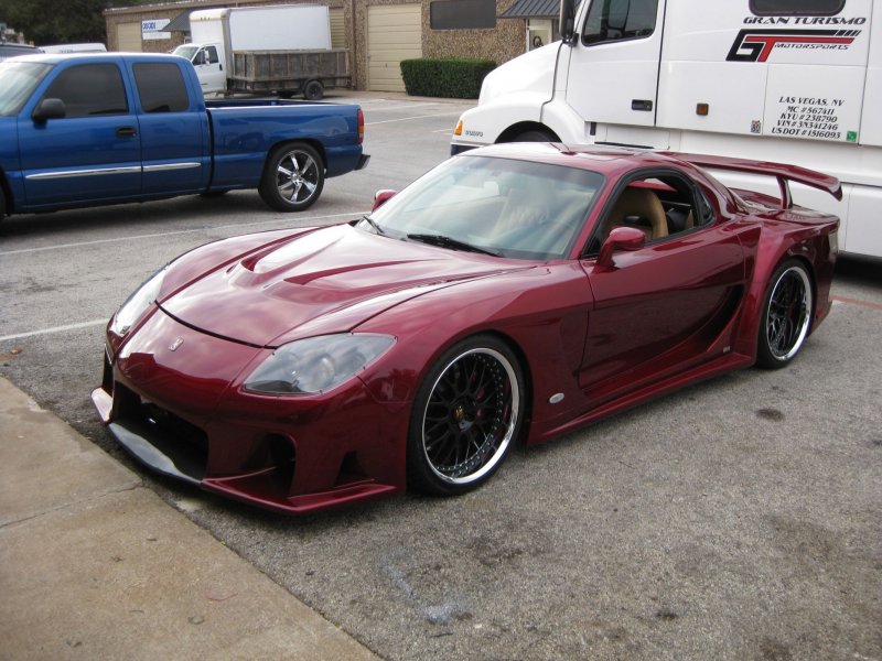 Mazda RX-7 Red Tuning