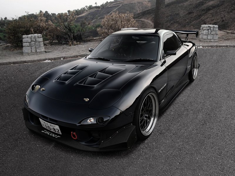 Mazda rx7 Black