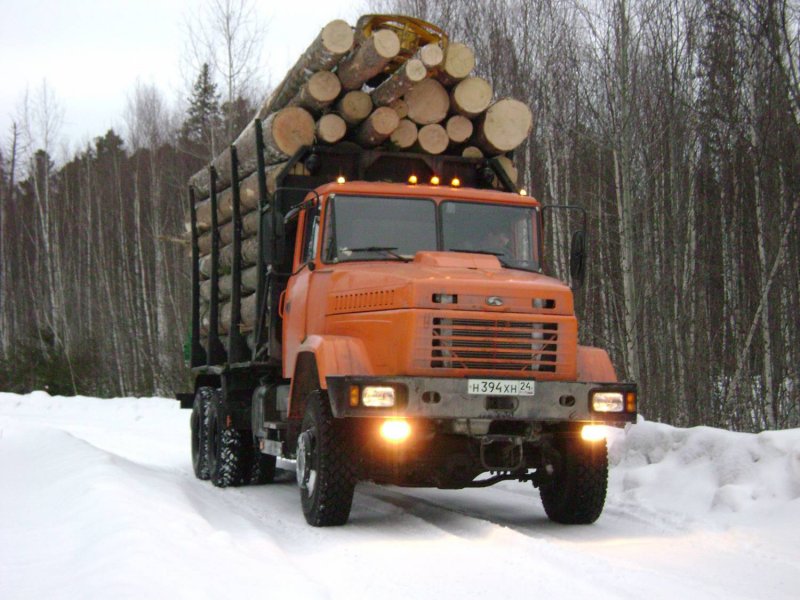 Лесовозы КАМАЗ Урал