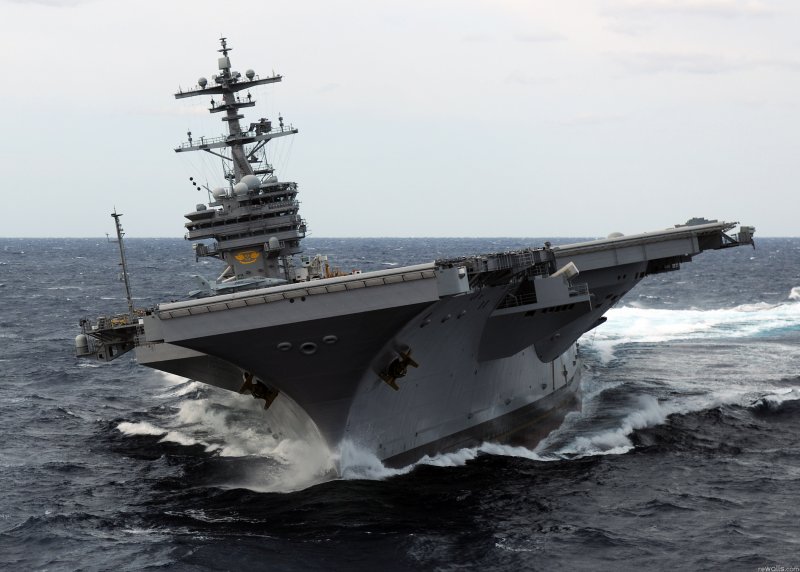 USS George h. w. Bush CVN-77