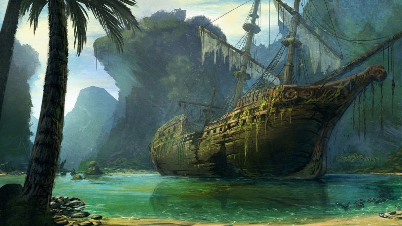 Залив затонувших кораблей Sea of Thieves