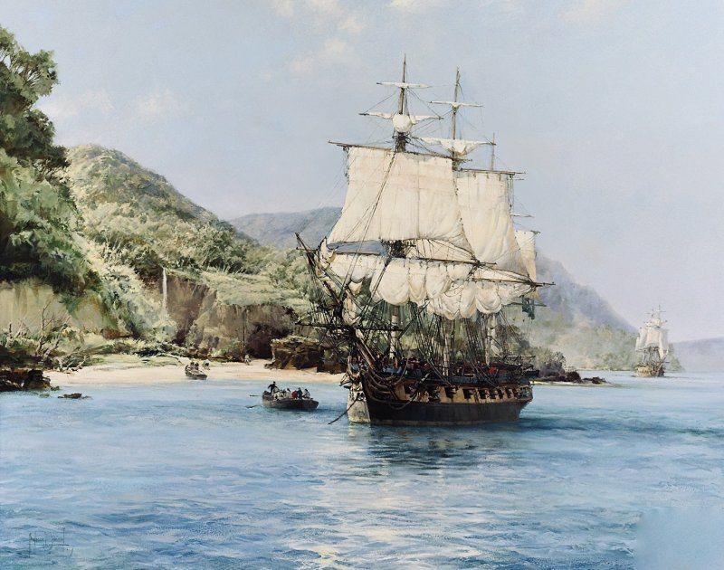 Художник-маринист Montague Dawson