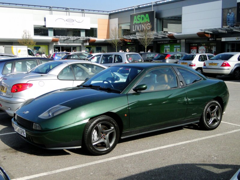 Fiat Coupe Pininfarina салон
