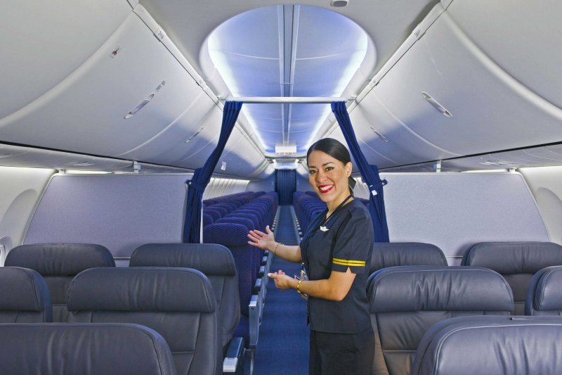 Боинг 737 Скай интерьер