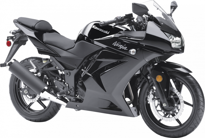 Kawasaki Ninja 250 r 2012 черный