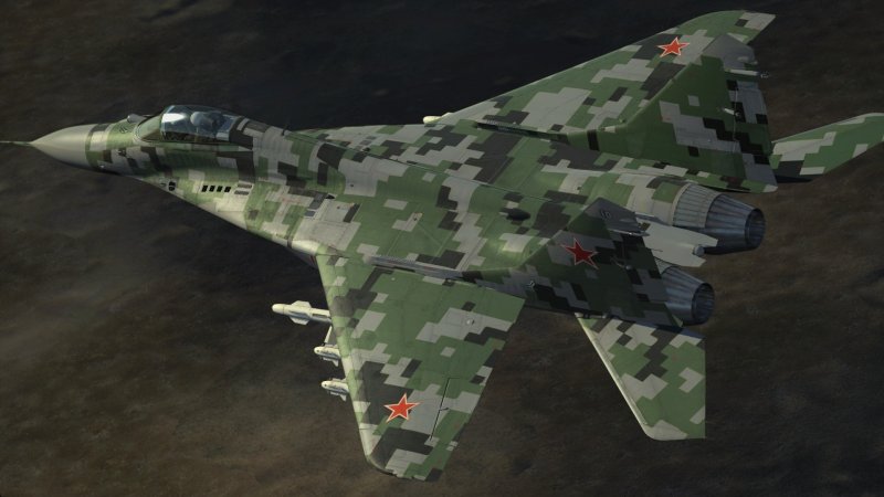 Су-33 пиксельный камуфляж
