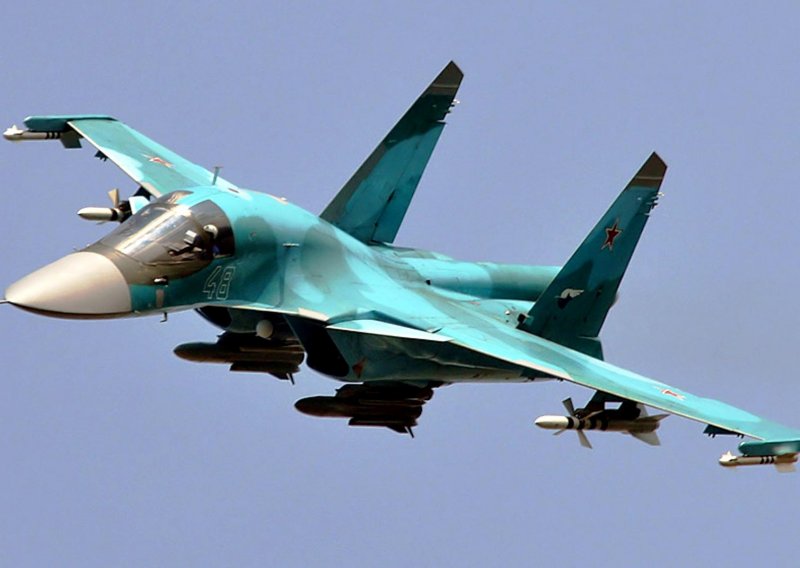Фронтовой бомбардировщик Су-34