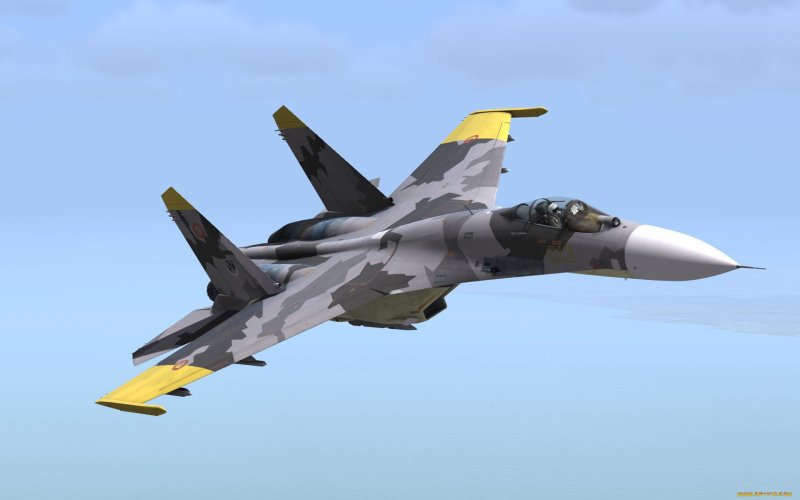 Су-27 истребитель - перехватчик