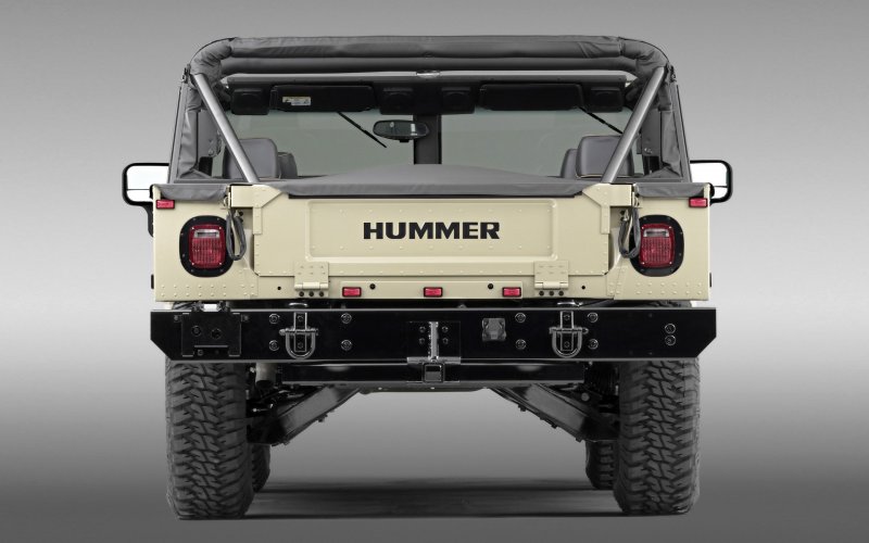 Hummer h1 сзади