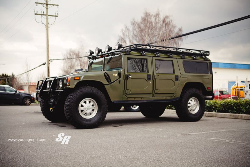 Hummer h3 военный
