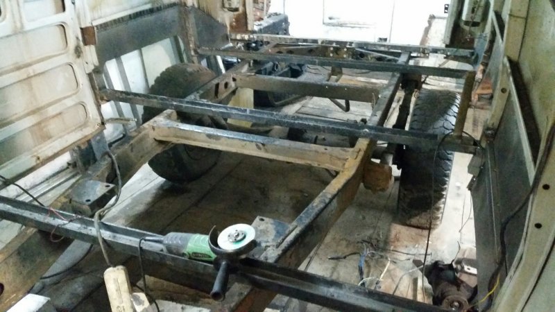Усиленная рама на УАЗ 3303